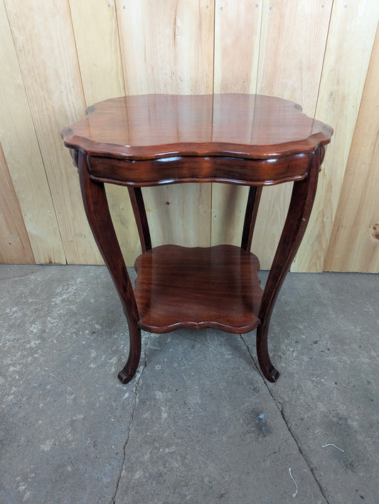 Wood End Table