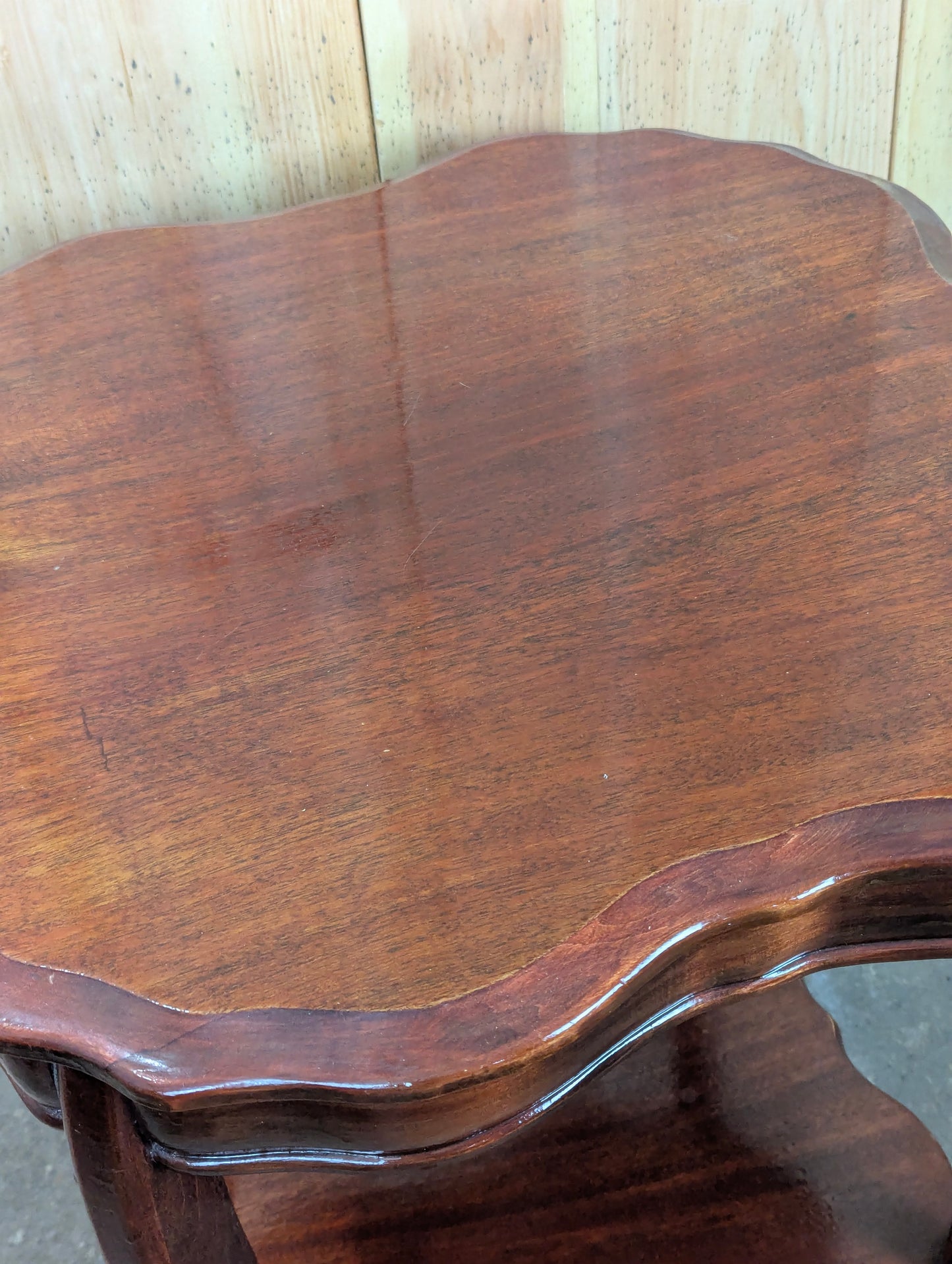 Wood End Table