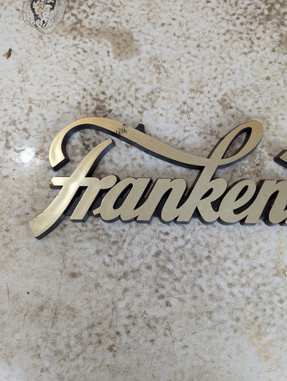 Plastic Frankenheim Alt Beer Sign