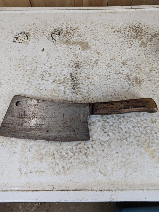 Vintage Intedge 79-9 Butcher Cleaver
