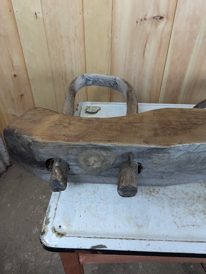 Antique Wooden Double Oxen Yoke