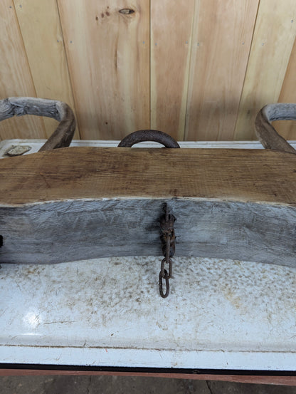 Antique Wooden Double Oxen Yoke
