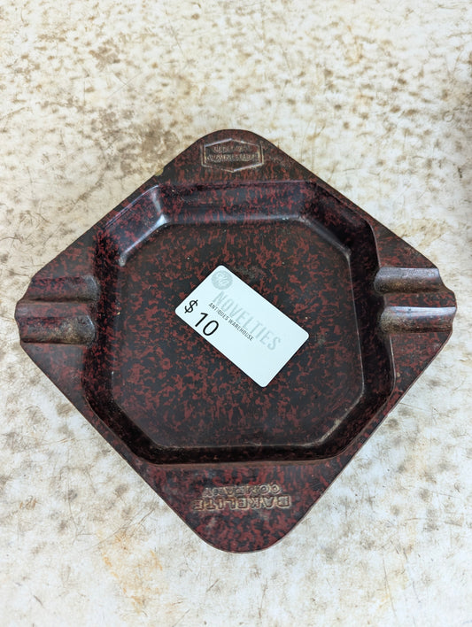 Vintage Bakelite Union Carbide Ashtrays
