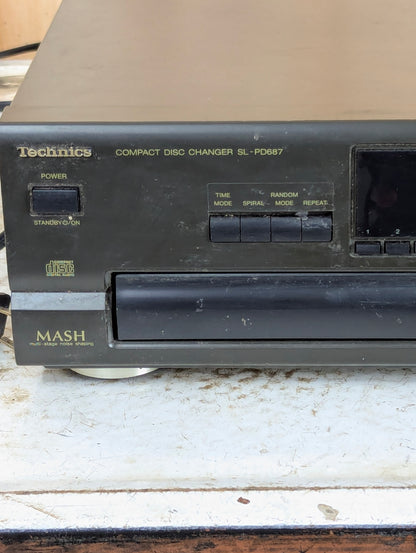 Technics 5 Disc CD Player SL-PD687