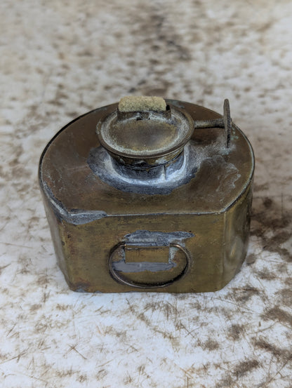 Antique Brass Piper Montreal Nautical Ship Binnacle Lamp
