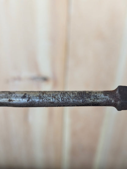 Set of Vintage Irwin Steel Auger Drill Bits