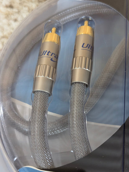 Ultralink Digital Pro Platinum Series Coaxil Digital Audio Cable 1M - New Old Stock