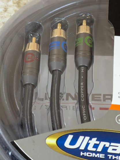 Ultralink Challenger 2 Series Component Video Cable  2M - New Old Stock