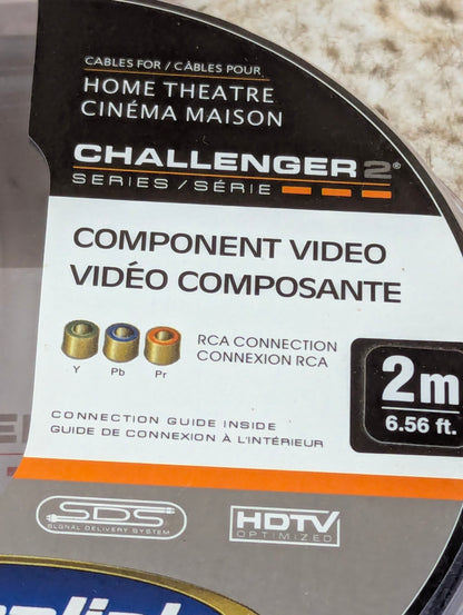 Ultralink Challenger 2 Series Component Video Cable  2M - New Old Stock