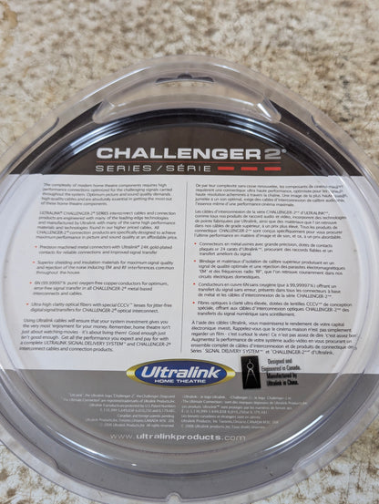 Ultralink Challenger 2 Series Component Video Cable  2M - New Old Stock