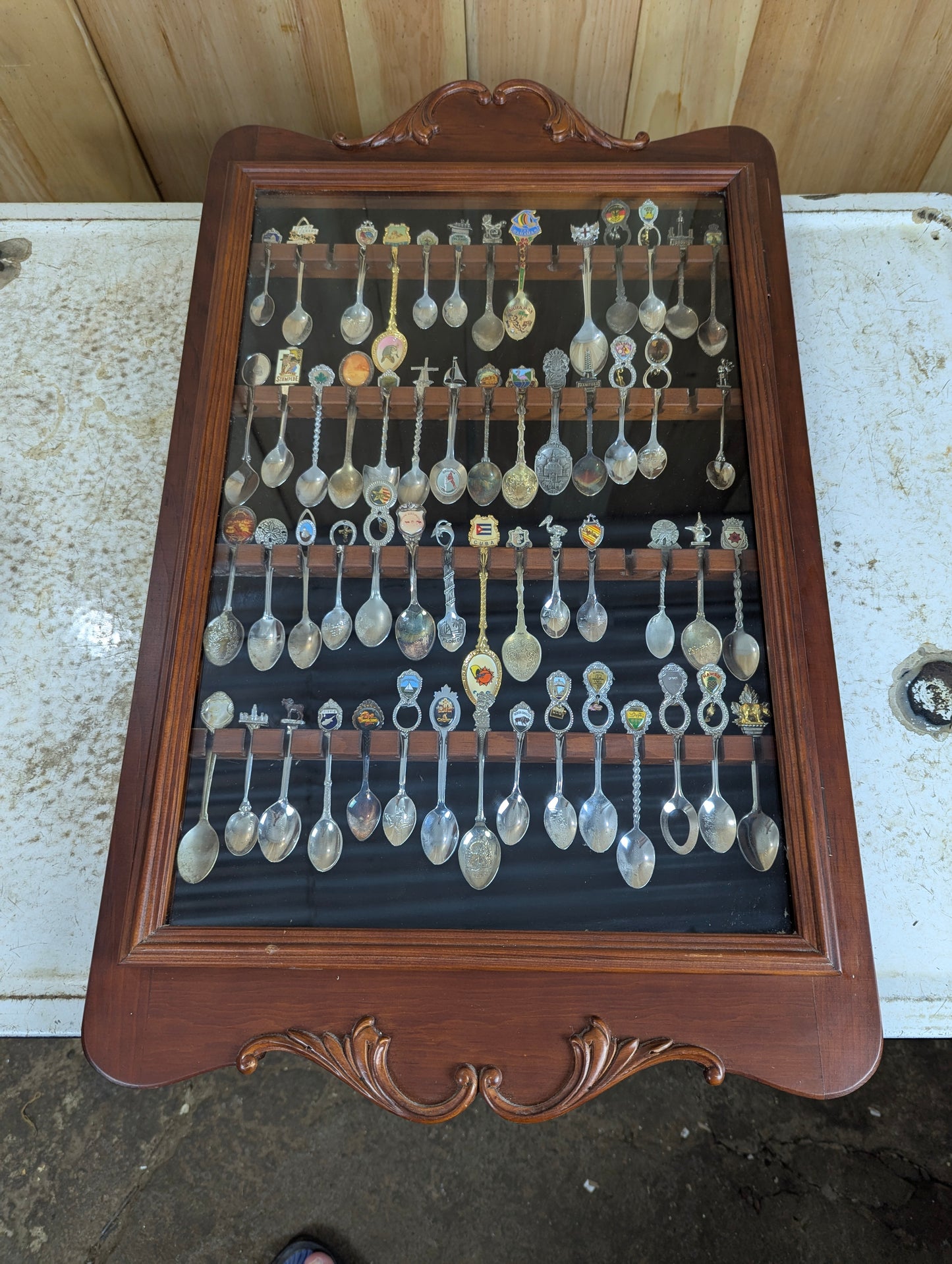 Wooden Decorative Display Cabinet