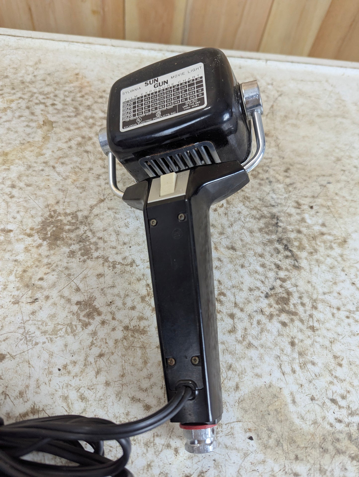 Sylvania Sun Gun Movie Light