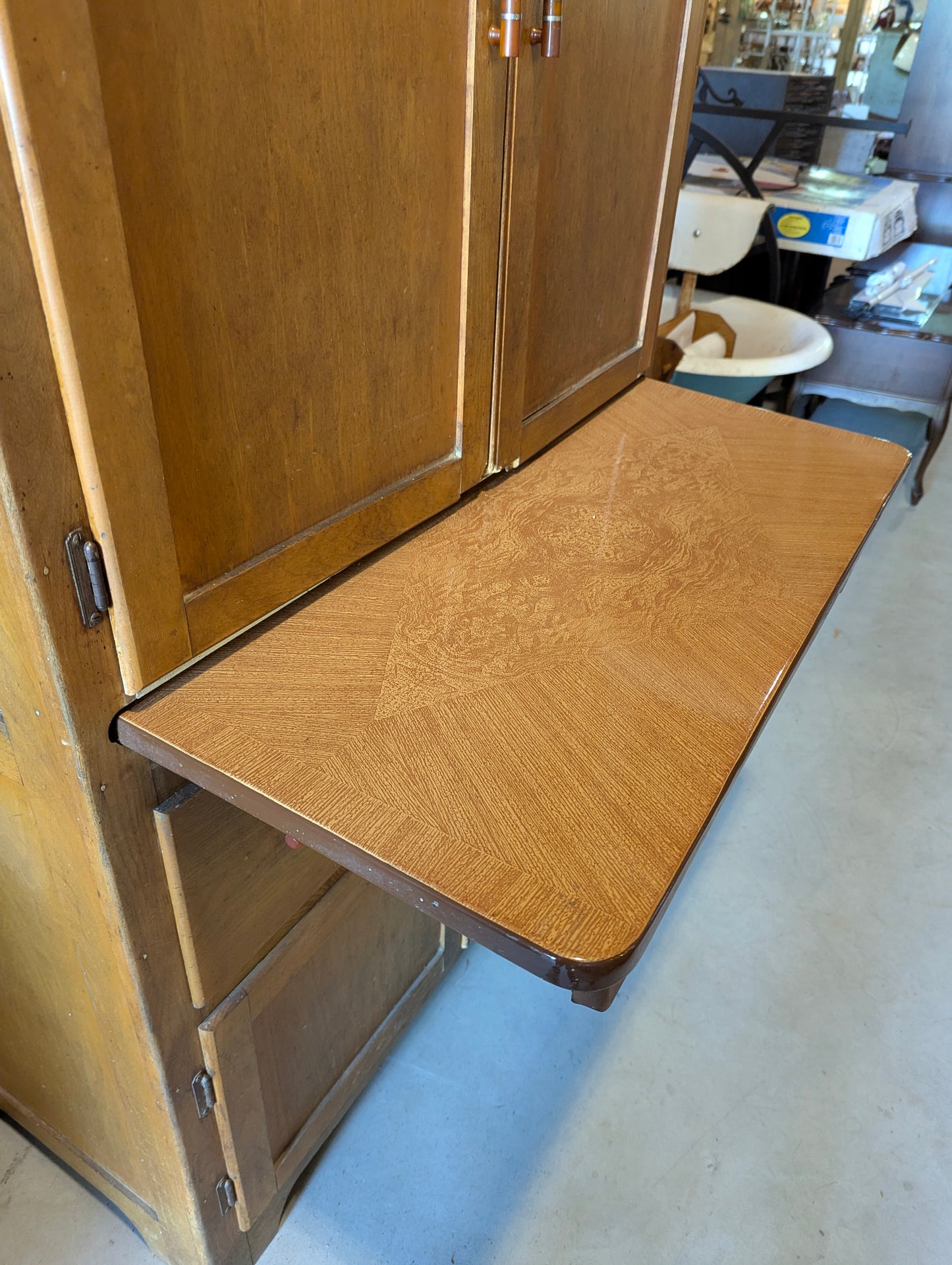 Vintage Hoosier Cabinet