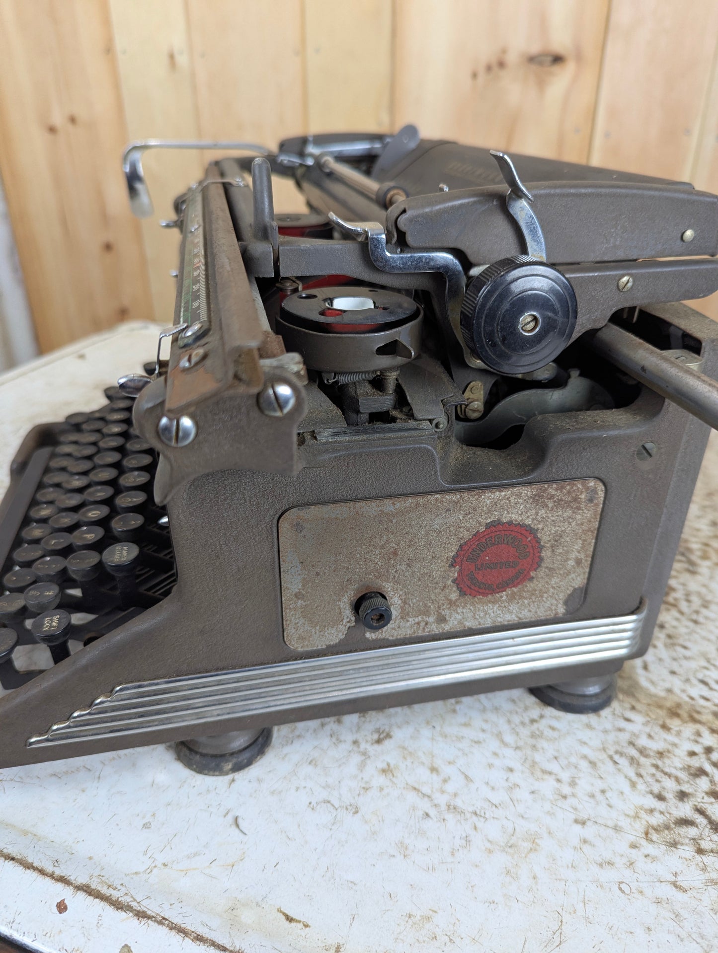 1952 Standard Underwood Typewriter Serial #5-7202883