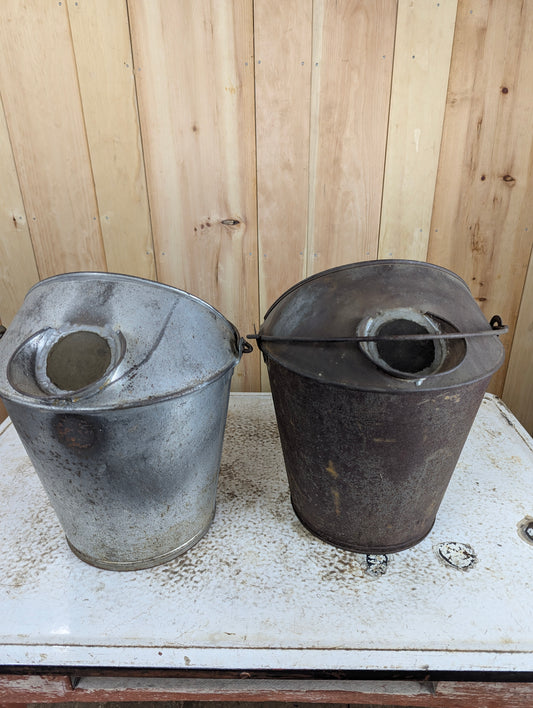 Vintage Metal Milk Strainer