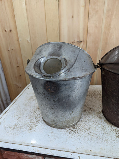 Vintage Metal Milk Strainer