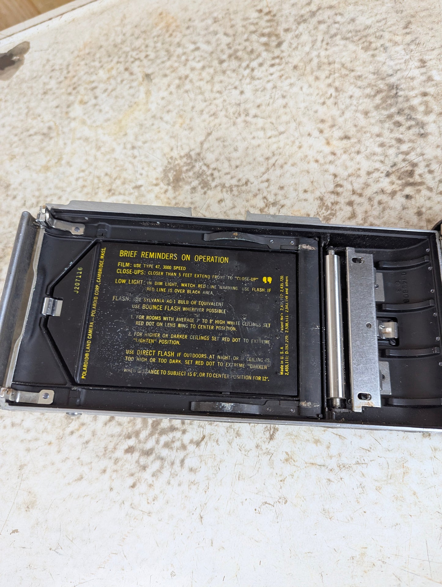 Vintage Polaroid Land Camera Model J66