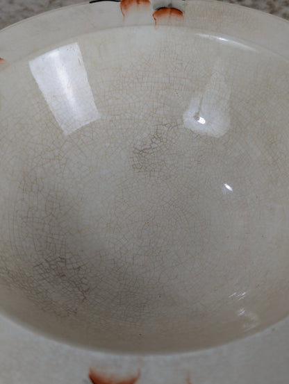 Vintage Hand Painted Myott & Son Bowl