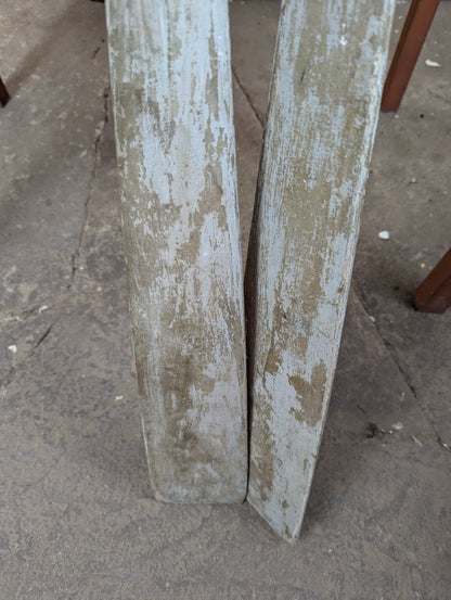 Vintage Pair of Wooden Oars