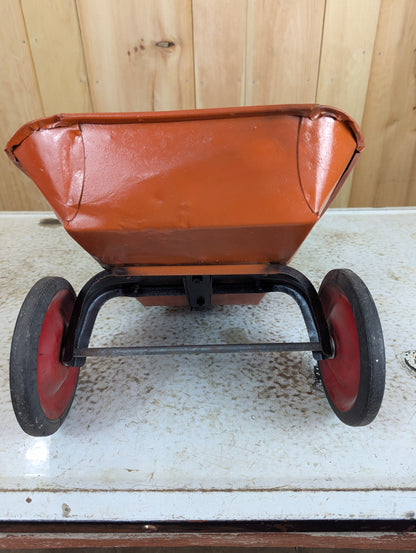 Vintage Power Trac Pedal Car Tractor With Attachable Wagon