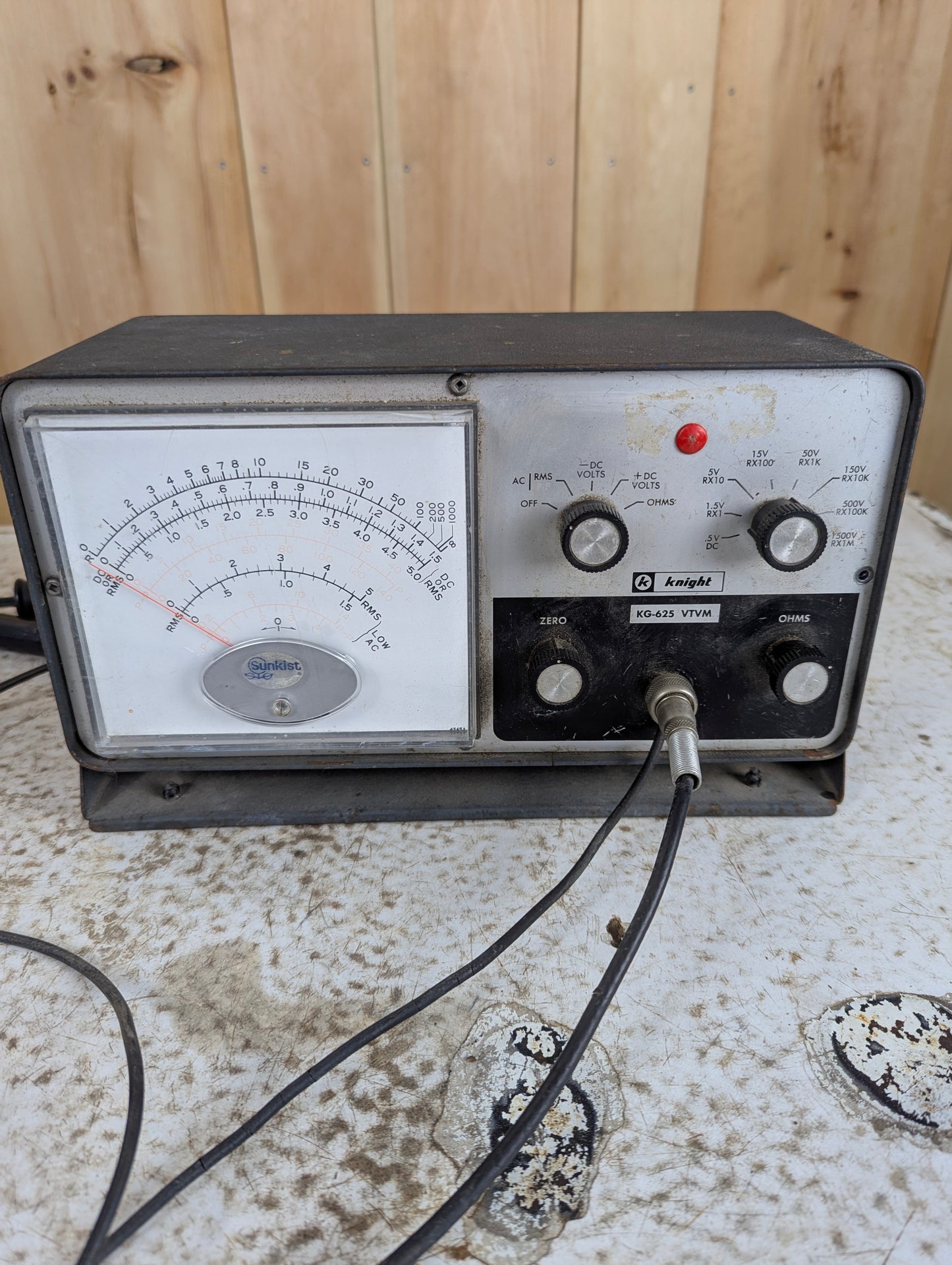 Vintage Knight KG-625 VTVM Volt Ohm Meter