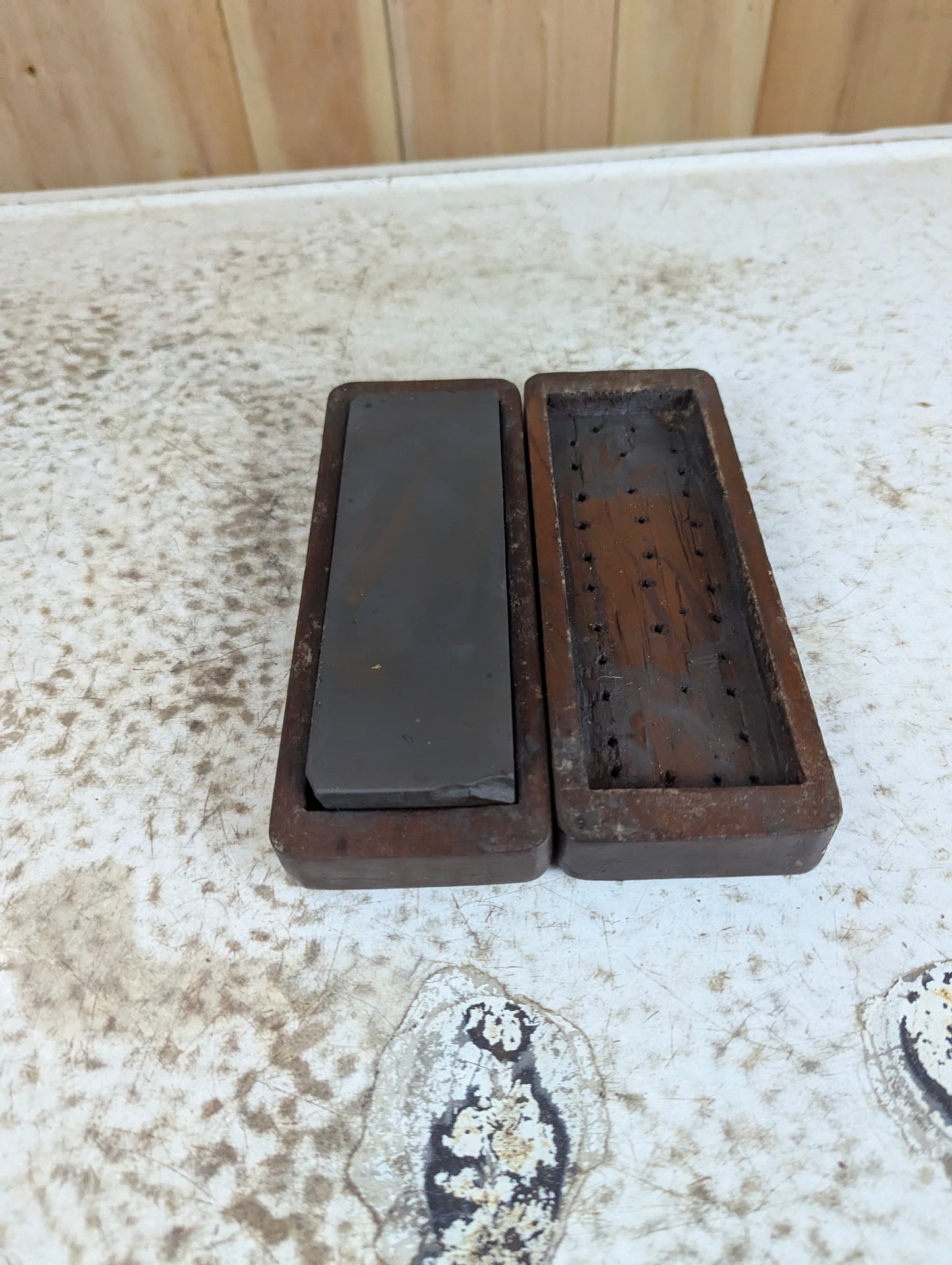 Antique Sharpening Oil Stone