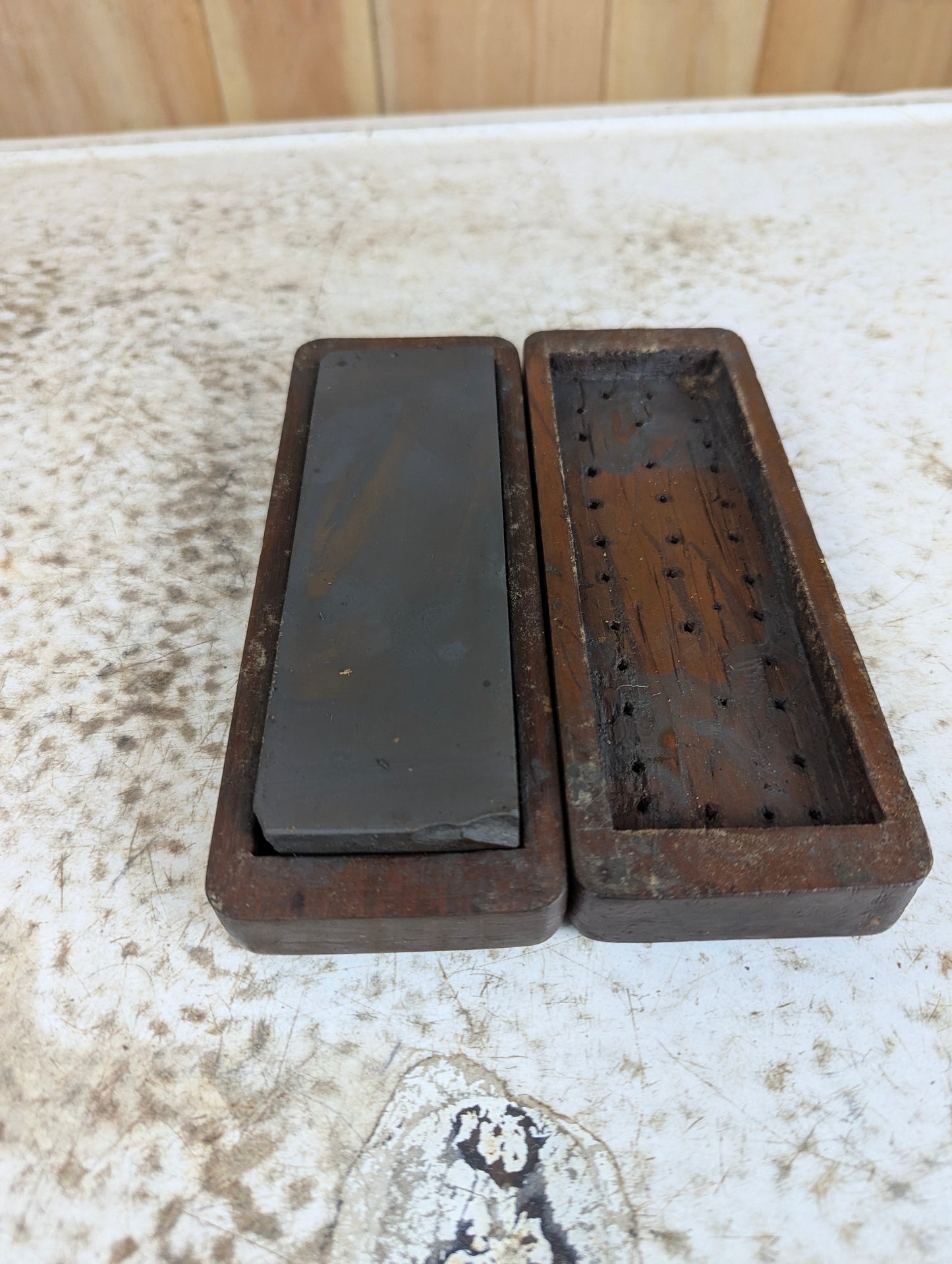 Antique Sharpening Oil Stone