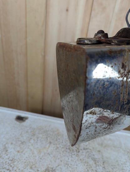 Antique Coal Iron with Chimney