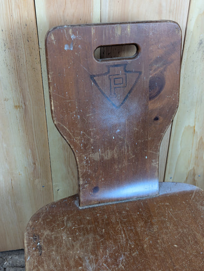 Vintage Rustic Pine Country Camp Lodge Chair