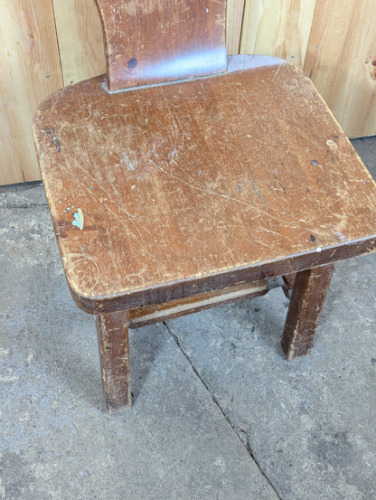 Vintage Rustic Pine Country Camp Lodge Chair