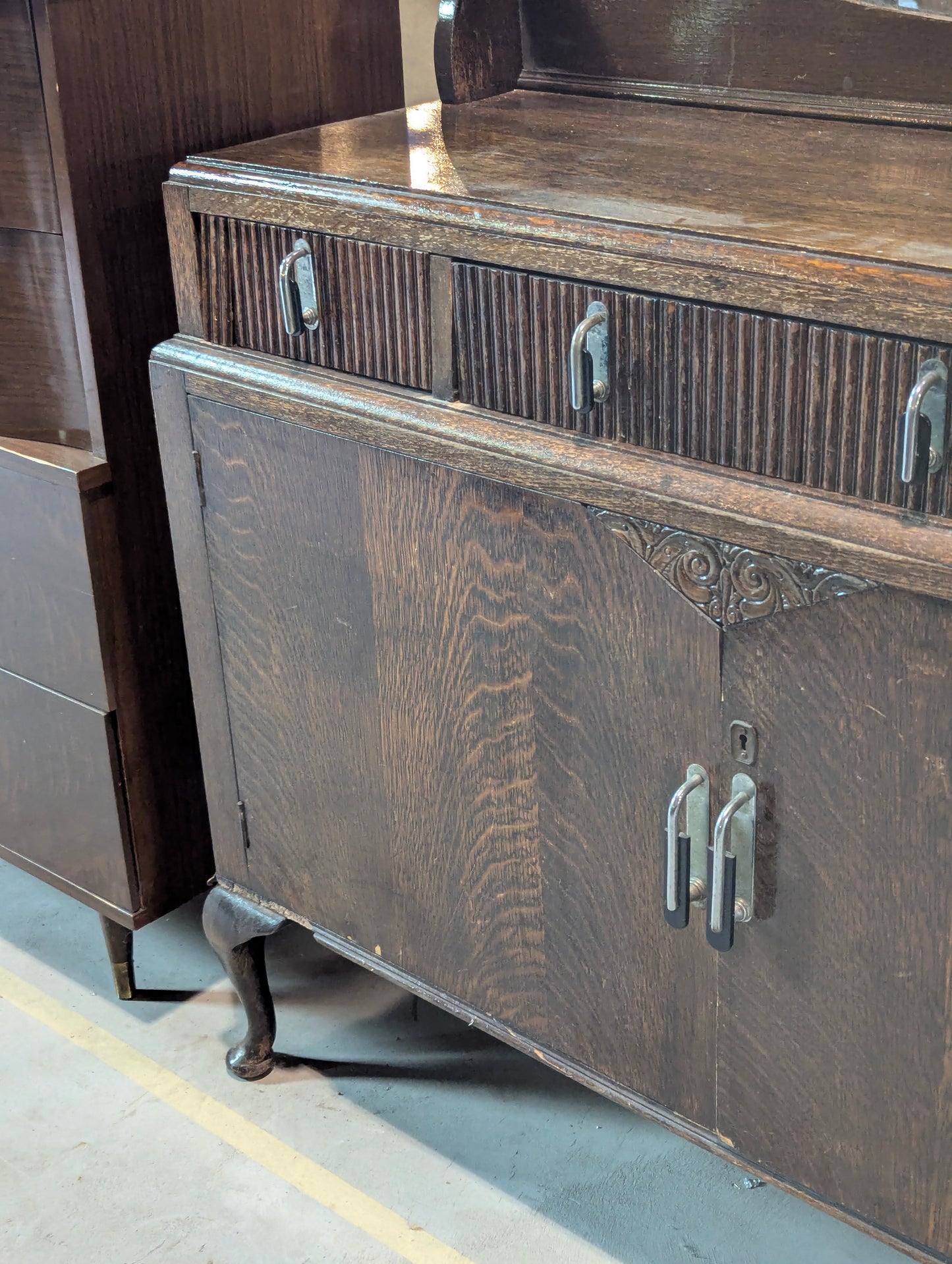 Antique Art Deco Buffet