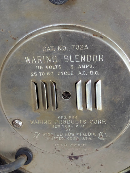 Vintage Waring Blendor Deluxe Beehive Blender Base (Base only)