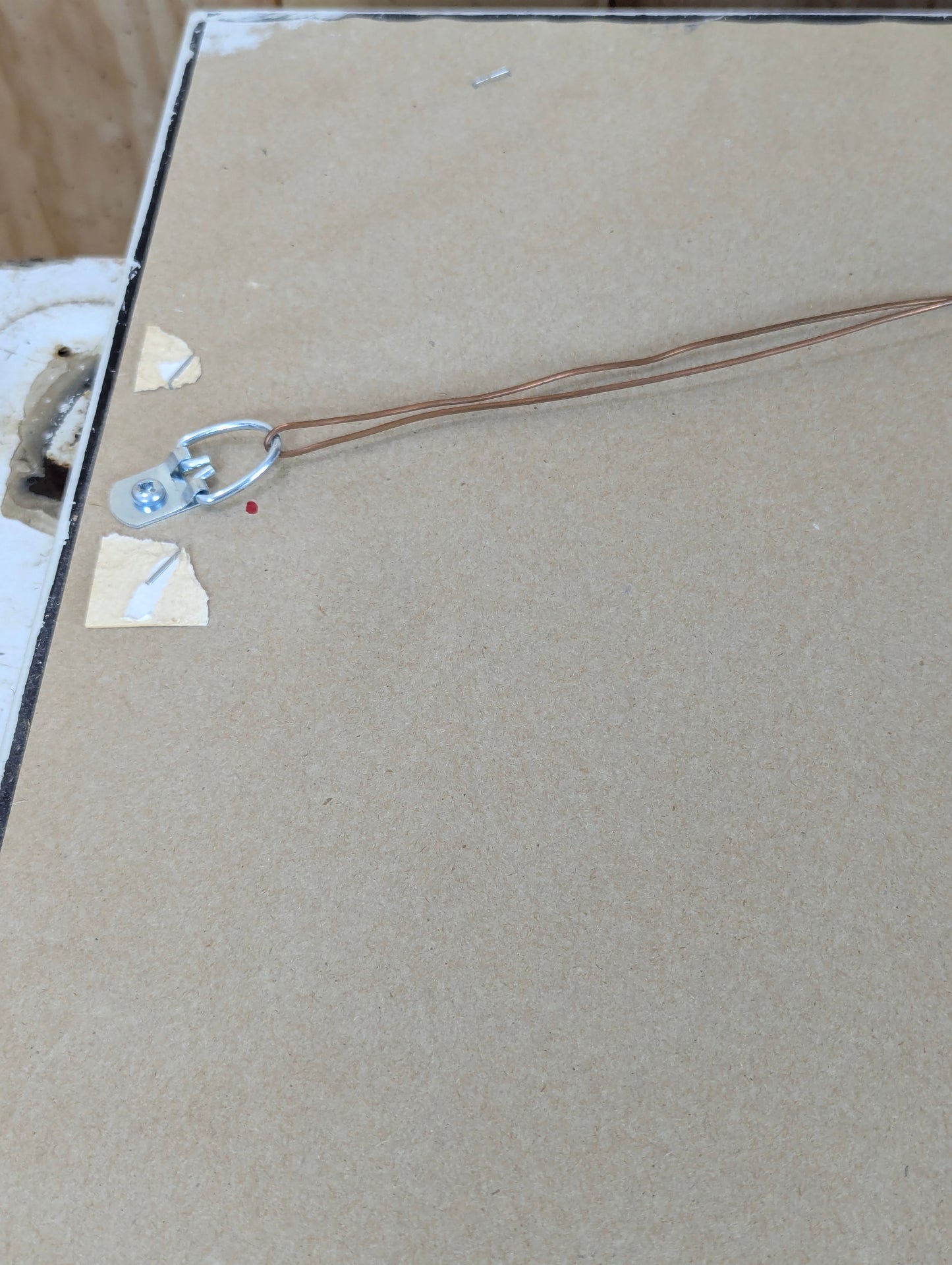 Wooden Framed Bevelled Mirror