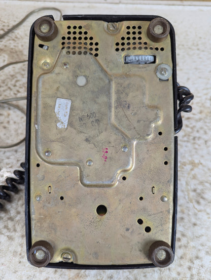 Vintage Black Northern Telecom Rotary Desk Phone