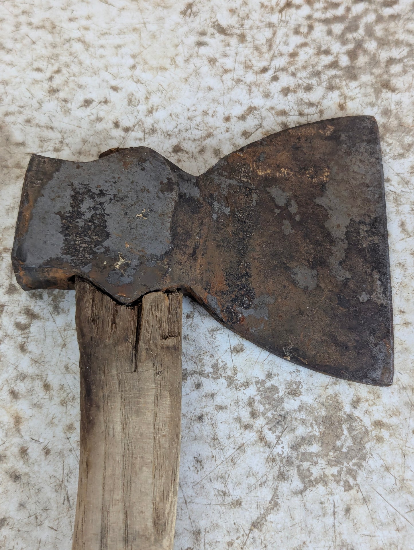 Antique Short Handled Broad Axe