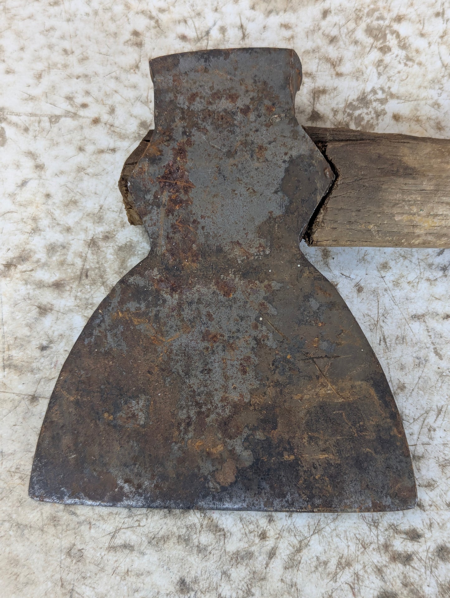 Antique Short Handled Broad Axe
