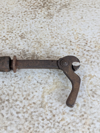 Vintage Cast Iron Rex Slide Hammer Nail Puller