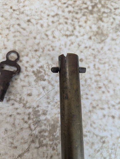 Antique 19th Century Brass Kitchen Hearth Clockwork Spit Roasting Jack