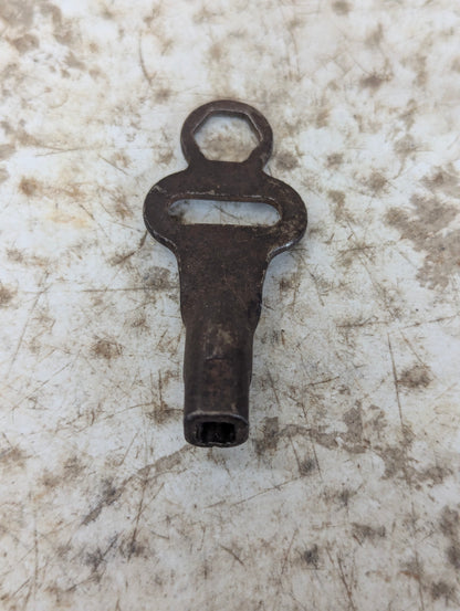 Antique 19th Century Brass Kitchen Hearth Clockwork Spit Roasting Jack