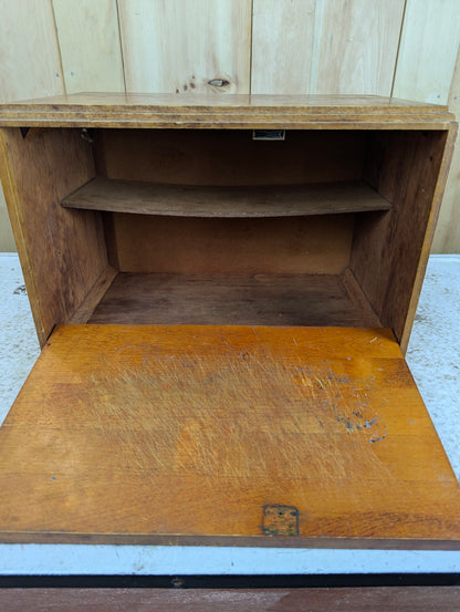 Vintage Wooden Bread Box