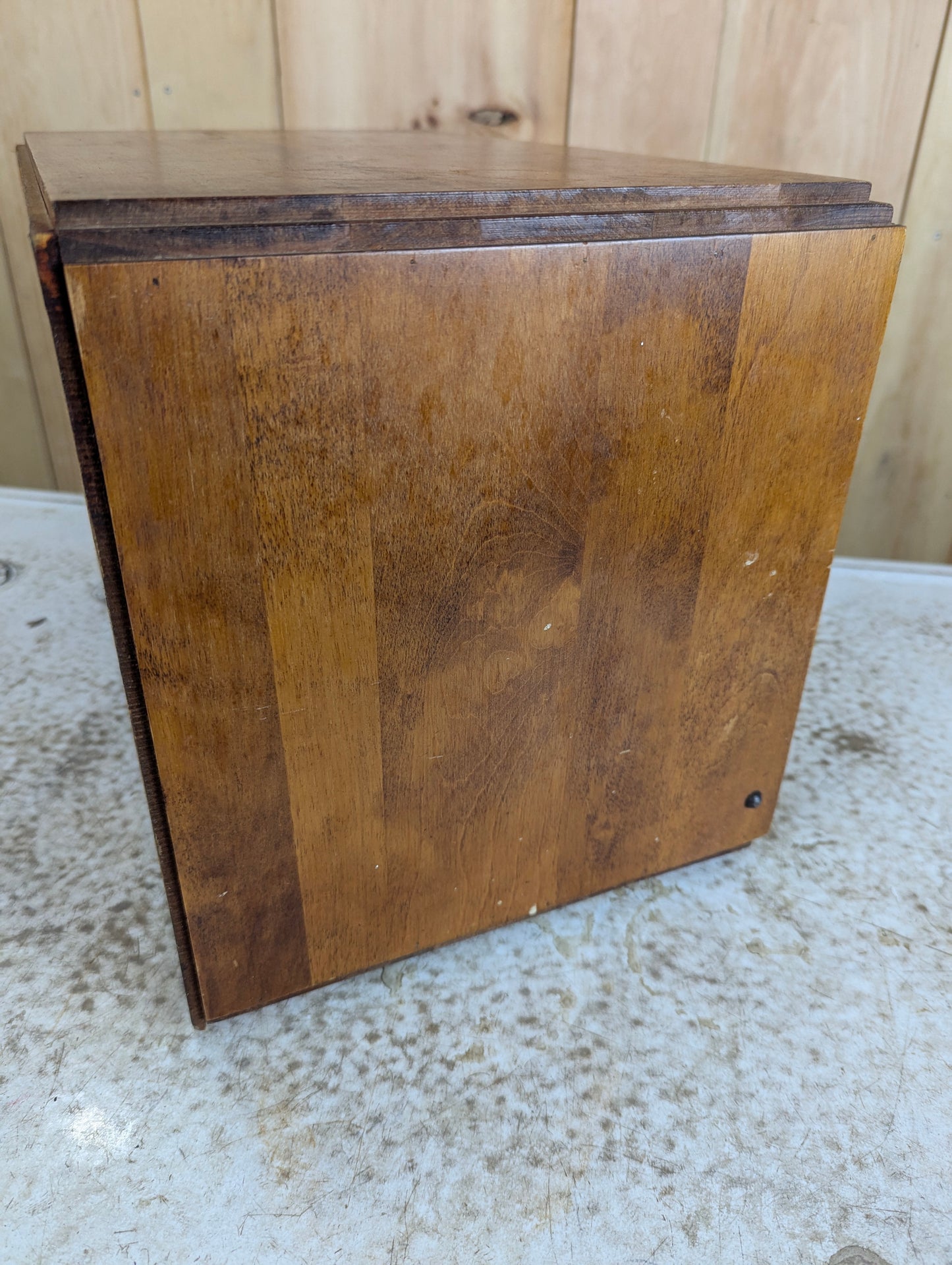 Vintage Wooden Bread Box