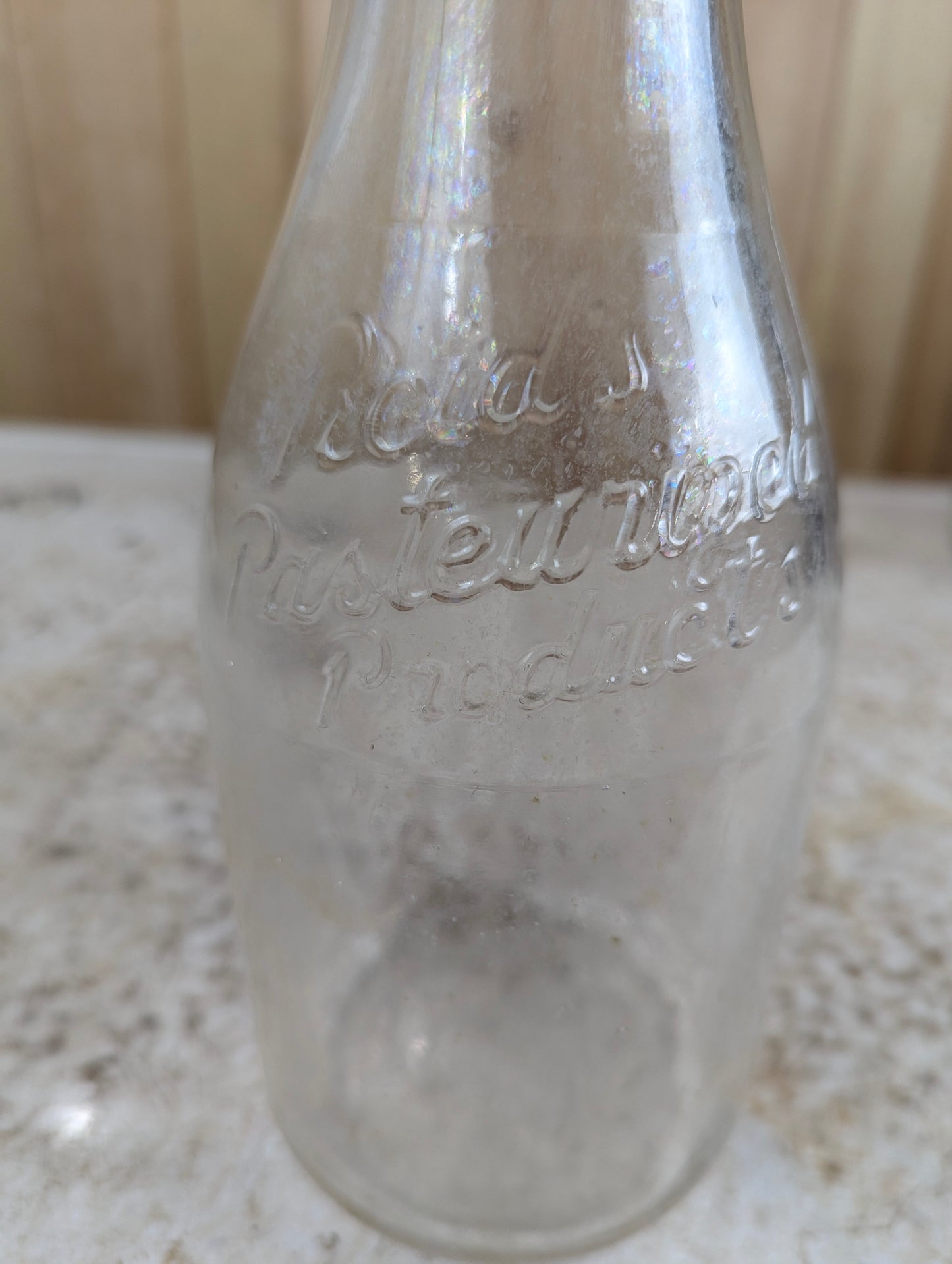 Vintage Reid’s Dairy Glass Bottle