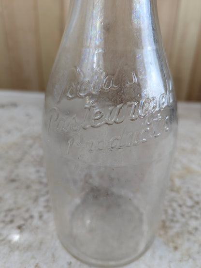 Vintage Reid’s Dairy Glass Bottle