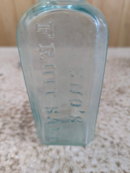 Antique Victorian Enos’ Fruit Salt Glass Bottle