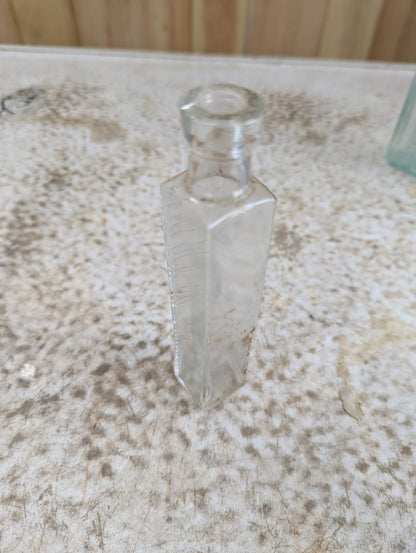 Antique Hemlock Oil Liniment Montreal Glass Bottle