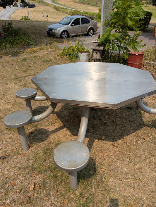 Stainless Steel Prison Table