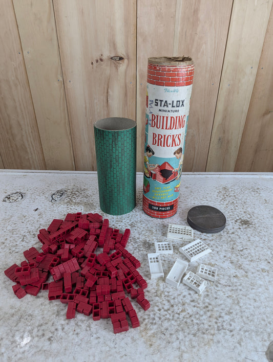 1960’s Sta-lox Building Bricks Complete Set #301