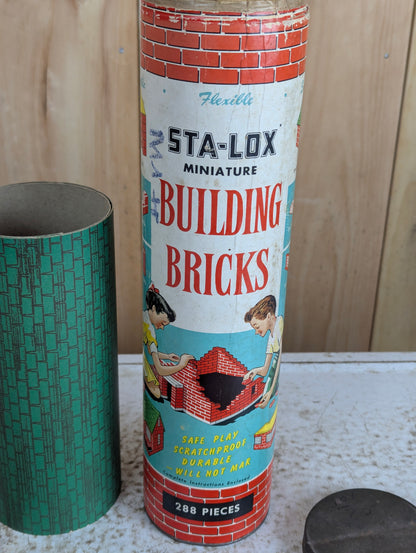 1960’s Sta-lox Building Bricks Complete Set #301