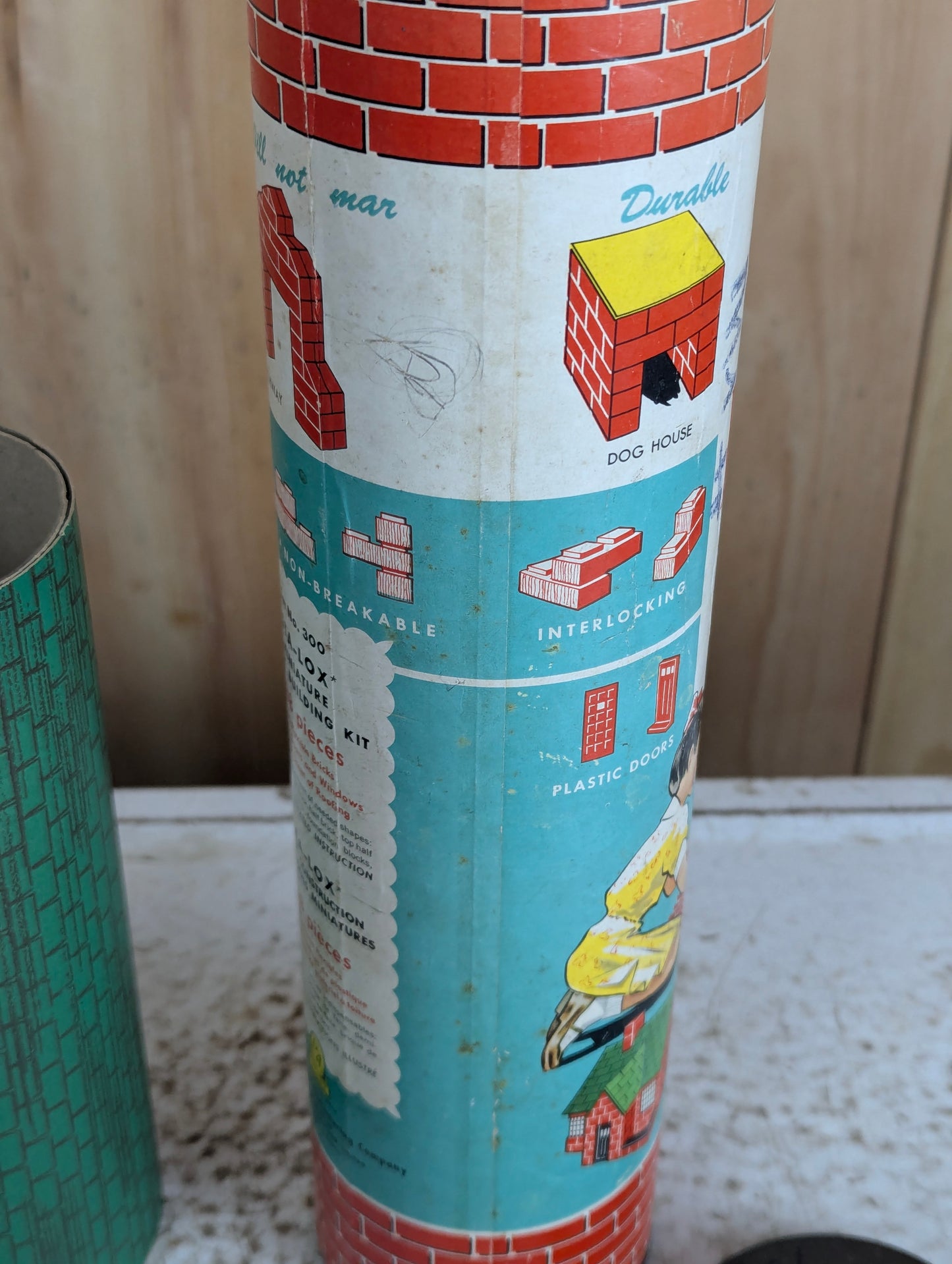 1960’s Sta-lox Building Bricks Complete Set #301