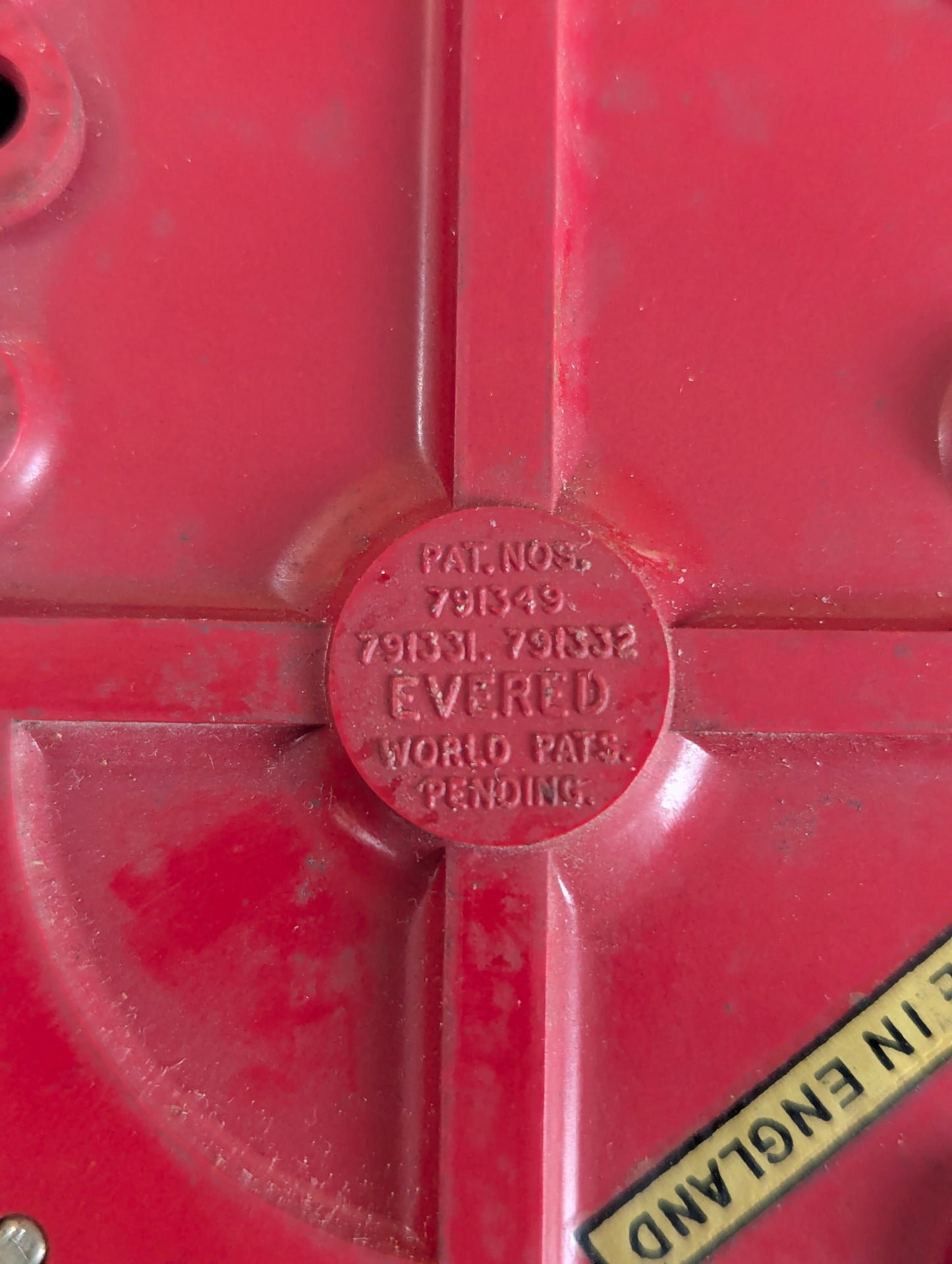 Vintage Wilkinson Household Fire Alarm